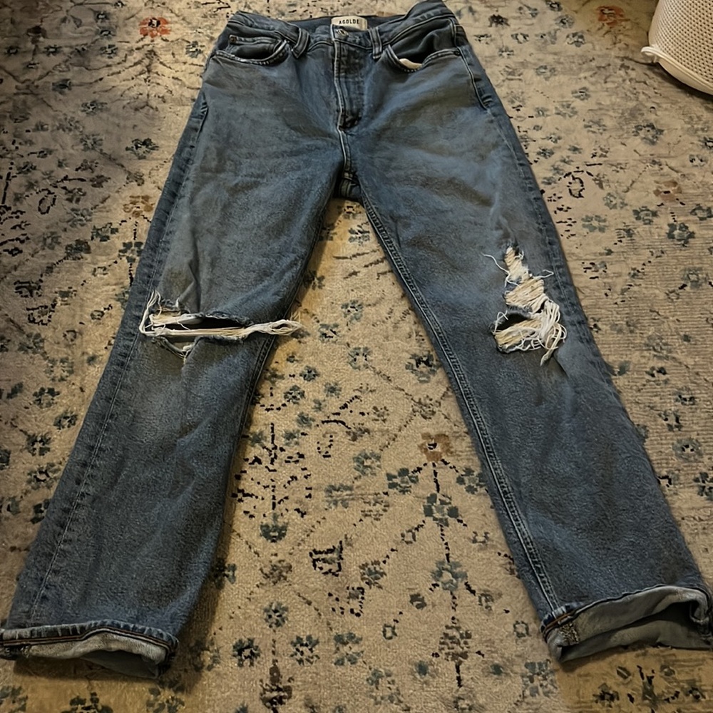AGOLDE wilder ripped leg jeans - Picture 3 of 7